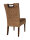 Rattanstuhl Esszimmer Stuhl Bilbao Griff vollgepolstert prairie brown