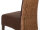 Rattanstuhl Polsterstuhl Antonio Polster Wildlederoptik prairie braun