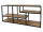 Standregal Raumteiler Bücher Regal Medienregal Bücherbord 130x60x36cm