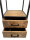 Bücherregal Stand Regal Bücherbord 40x180x40 cm mit Schubladen