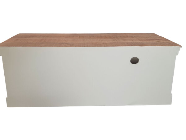 TV Lowboard TV Schrank B 114 H 45 cm Massivholz Fernsehschrank Ibiza