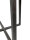 Couchtisch rund 60cm Beistelltisch Cannes Metall-Gestell schwarz weiß