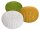Strickhocker 3er Set Pouf Sitzpouf Sitzpuff Pouf Bodenkissen Ø 55cm