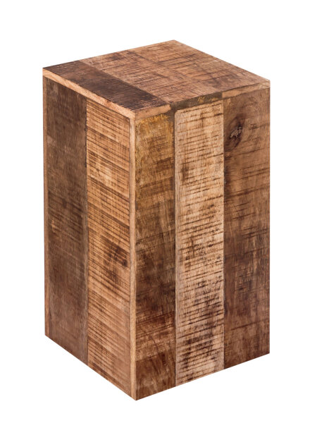 Blumensäule Hocker Pflanzenständer Beistelltisch 27x27 cm quadratisch