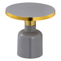 Beistelltisch rund Dekotisch Lampentisch Sofatisch Glam...