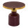 Beistelltisch rund Dekotisch Lampentisch Sofatisch Glam Tisch Metall
