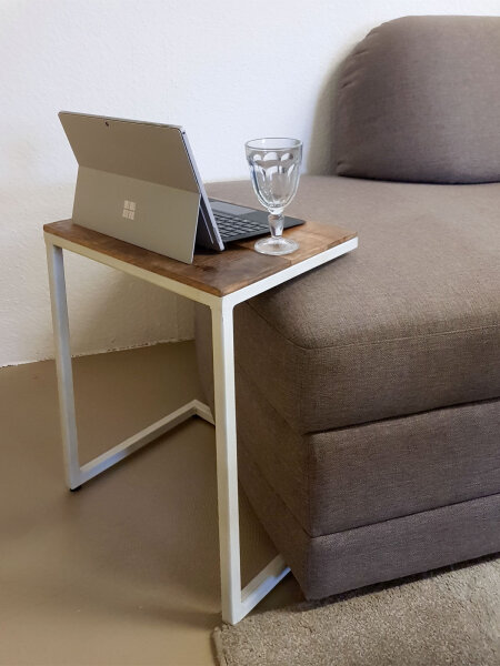 Couchtisch 2er Set Wohnzimmer-Tisch-Set Beistelltisch Atlanta Metall