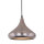 Hängelampe Pendelleuchte Hängeleuchte Tropfenform silber Vintage
