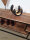 TV Lowboard Fernsehschrank TV Bord Liverpool Metall-Gestell schwarz