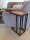 Beistelltisch Holz Sofatisch Laptoptisch C-Tisch Liverpool Metall Gestell