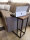 Beistelltisch Holz Sofatisch Laptoptisch C-Tisch Liverpool Metall Gestell