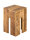 Hocker quadratisch Blumensäule Sitzhocker Blumenhocker Beistelltisch Mangoholz
