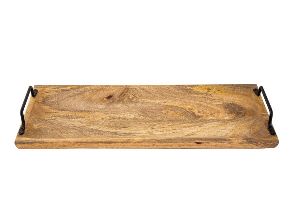 Holztablett Tablett Serviertablett Tablett aus Mangoholz massivholz