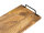 Holztablett Tablett Serviertablett Tablett aus Mangoholz massivholz