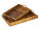 Holztablett Set 2 Stück 46x31cm Serviertablett Serviertablett  aus Mangoholz