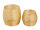 Teelichthalter Set 2-teilig Windlichter Kerzenständer Paris gold Kerzenhalter
