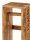 Toilettenpapierhalter Klopapierhalter Klorollenhalter quadratisch Mangoholz
