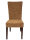 Esszimmer Stühle Set 6 Stück Rattanstühle Korbstühle Cardine Sitzkissen braun