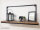 Bücher Regal Wandregal Bücherbord 75 x 40 cm Liverpool Metall-Gestell schwarz