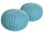 Strickhocker 2er Set Pouf Sitzpouf Sitzpuff Pouf Bodenkissen Ø 55cm