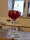 Couchtisch rund Massivholz ø 56cm Wohnzimmertisch Beistelltisch Metall