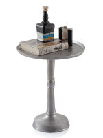 Beistelltisch Metall rund Dekotisch Adlon mit Design...