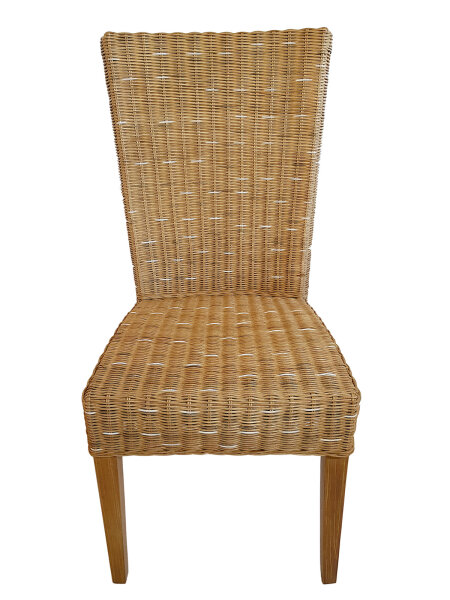 Esszimmer Stühle 4 Stück Rattanstühle Wintergarten Cardine cappuccino