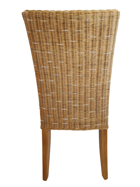 Esszimmer Stühle 4 Stück Rattanstühle Wintergarten Cardine cappuccino
