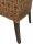 Esszimmer Stühle Set 6 Stück Rattan Bilbao Polstersessel prairie brown
