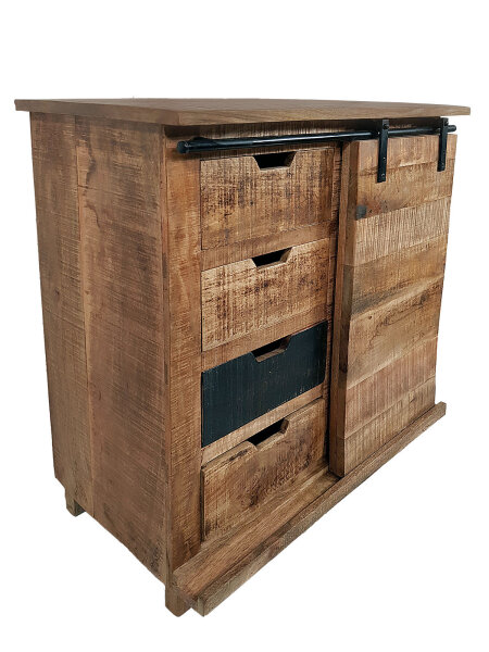 Schubladen Kommode Anrichte Sideboard B 72 H 80 cm California massiv