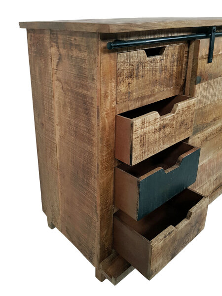 Schubladen Kommode Anrichte Sideboard B 72 H 80 cm California massiv