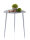 Beistelltisch Metall Dekotisch Alster 40cm dreieckig Aluminium silber o. gold