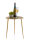 Beistelltisch Metall Dekotisch Alster 40cm dreieckig Aluminium silber o. gold