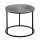 Couchtisch Set 2-teilig ø 55 Beistelltisch silber rund Wohnzimmer