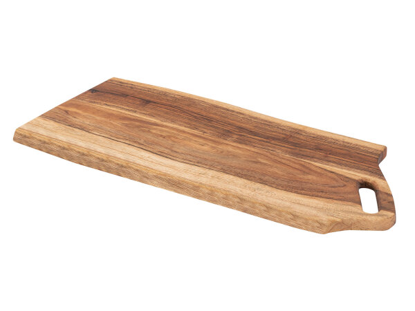 Servierbrett Dekotablett Viking Echtholz Vegan  60x23cm Dekobrett Akazie massiv