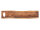 Holzbrett Servierbrett Dekotablett Thor 70x15cm Dekobrett Akazie massiv Vegan