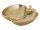 Dekoschale Dekoration Massiv chic Apfel Schale Apple gold o. silber Aluminium