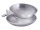 Dekoschale Dekoration Massiv chic Apfel Schale Apple gold o. silber Aluminium