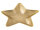 Dekoschalen 2er Set Starlight gold o. silber Weihnachtsdeko Aluminium Stern