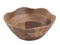 Dekoschale Holzschale ø25 o.30cm H6cm rund Origin...
