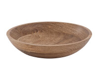 Holzschale Dekoschale aus Mangoholz 25 od. 30cm Echtholz