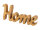 Holzdeko Schriftzug Home B28x12cm Dekoschrift Mangoholz massiv