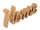 Holzdeko Schriftzug Home B28x12cm Dekoschrift Mangoholz massiv