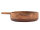Holzpfanne Deko Pfanne Holz 32x25cm Schale Akazie massiv