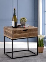 Nachtschrank Holz Nachtkästchen 45x45x35cm...
