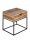 Nachtschrank Holz Nachtkästchen 45x45x35cm Nachtkonsole Maya Beistelltisch