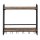 Weinregal Holz Hausbar Flaschenregal 60x45x25cm Rio Mangoholz Metall