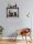 Weinregal Holz Hausbar Flaschenregal 60x45x25cm Rio Mangoholz Metall