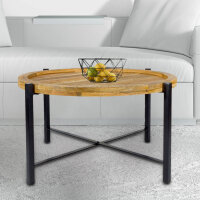 Couchtisch ø75cm Beistelltisch Wohnzimmer Tisch...