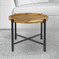 Beistelltisch ø55cm Couchtisch rund Wohnzimmer...